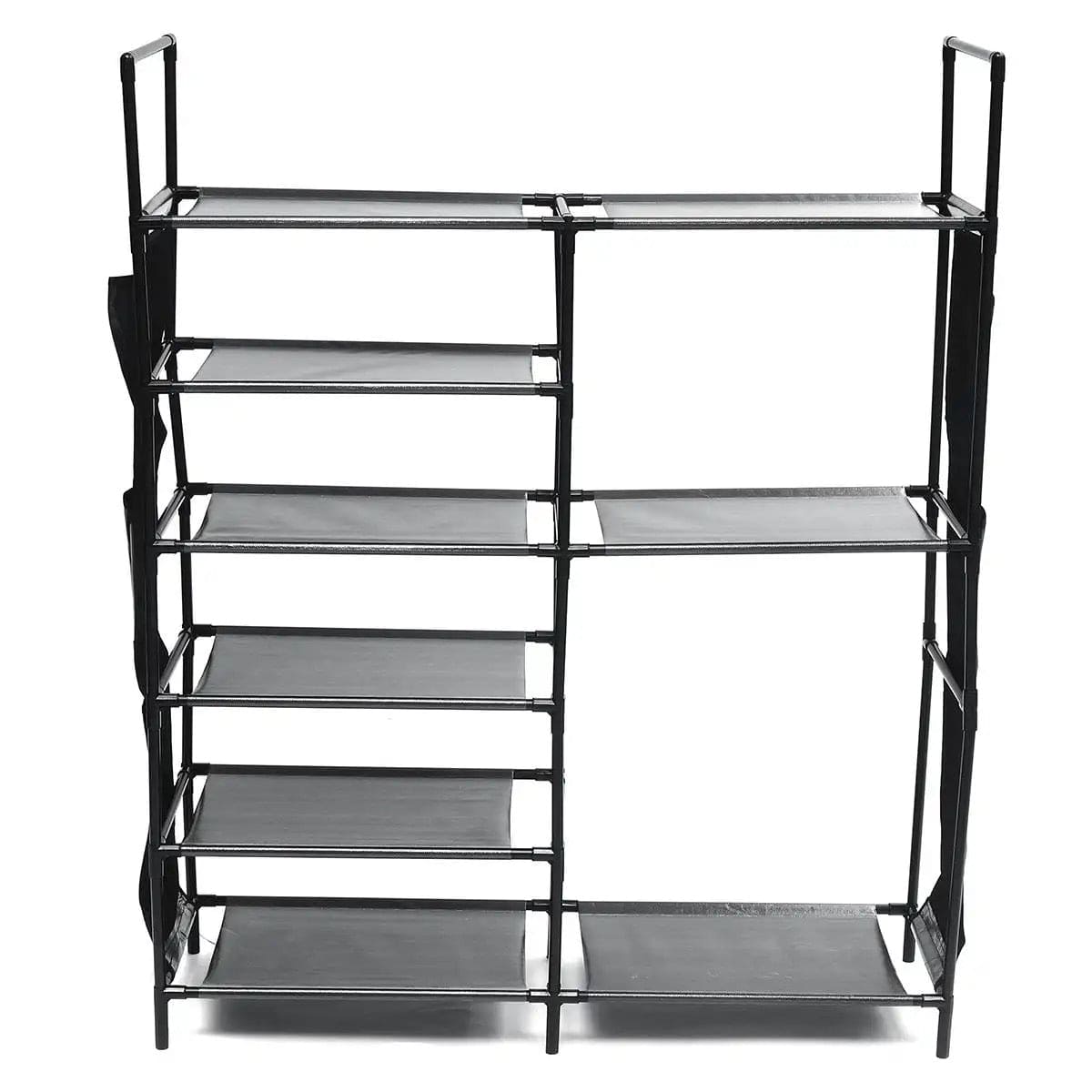 Multifunctional Storage Organizer, Standing Shoe Tower Racks, Cupboard Space Saving Shoe Stand, 7 Tier Shoe Rack for Entryway, Metal Shoe Organizer for Entryway Closet, Stackable Shoe Boots Storage Cabinet With Hooks Multifunctional Storage Organizer, Standing Shoe Tower Racks, Cupboard Space Saving Shoe Stand, 7 Tier Shoe Rack for Entryway, Metal Shoe Organizer for Entryway Closet, Stackable Shoe Boots Storage Cabinet With Hooks